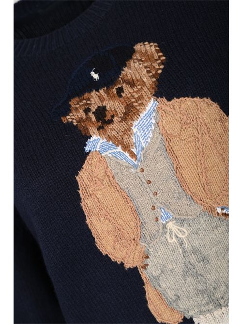 Maglione polo Bear in lana e cashmere POLO RALPH LAUREN | 211972139001